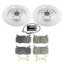 Power Stop 2019 Cadillac CT6 Front & Rear Z17 Evolution Geomet Coated Brake Kit