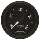 Autometer GT Series 52mm Full Sweep Electronic 100-260 Deg F Water Temperature Gauge