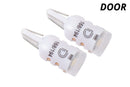 Diode Dynamics 194 LED Bulb HP5 LED - Red Short (Pair)
