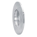 R1 2020-2025 Mercedes-Benz CLA250 Rear Right Drilled & Slotted Silver Brake Rotor
