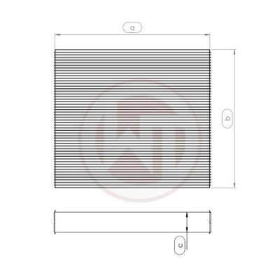 Wagner Tuning 685x489x50mm Radiator Core