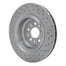 DFC 14-22 Maserati Ghibli Rear Drilled Brake Rotor