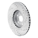 R1 08-21 Lexus NX300 Front Drilled & Slotted Silver Brake Rotor Set
