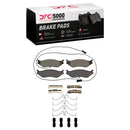 DFC 18-20 Coachmen Mirada Front/Rear 5000 Advanced Semi Metallic Brake Pads and Hardware Kit