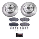 Power Stop 21-22 Lexus ES250 Front and Rear Semi-Coated Rotor Kit