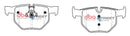 DBA 07-18 BMW X5 xDrive35d Rear Street Series Brake Pads