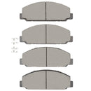 DFC 99-24 Chevrolet W5500 Tiltmaster Rear/Front Heavy Duty Pads - Semi Metallic