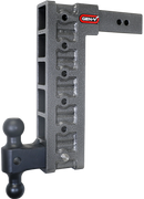 Gen-Y Mega Duty 2.5in Shank 15in Drop 3K TW 21K Hitch w/GH-061 Dual-Ball/GH-0101 Stabilizer Kit