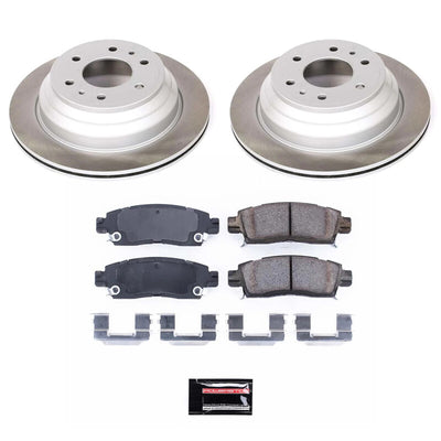Power Stop 06-07 Buick Rainier Front and Rear Semi-Coated Rotor Kit