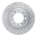 DFC 16-23 Porsche Boxster Right Rear Drilled Brake Rotor