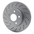 DFC 08-15 Mercedes-Benz C250 Front Drilled GeoSPEC Coated Rotor