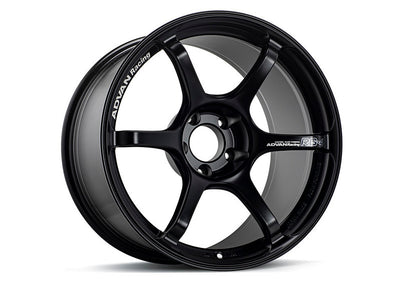 Advan RG-4 18x10.5 +15 5x114.3 Semi Gloss Black Wheel