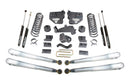 MaxTrac 14-18 RAM 2500 4WD 6in/3in MaxPro Coil Lift Kit w/4-Link Arms & MaxTrac Shocks