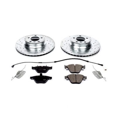 Power Stop 02-05 BMW 745i Front & Rear Z23 Evolution Sport Brake Kit