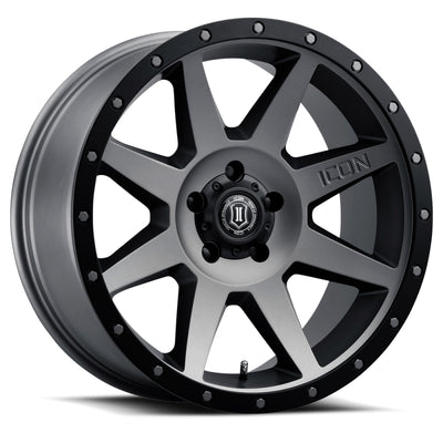 ICON Rebound 20x9 / 6x5.5 / 16mm / 5.625in BS Titanium Wheel