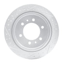 R1 19-25 Freightliner Sprinter 2500 Rear Right Drilled & Slotted Geo-Carbon Rotor