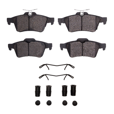 DFC 16-18 Ford Focus Rear 4000 HybriDynamic Brake Pads and Hardware Kit