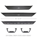 Go Rhino 21-23 Ford Bronco 2DR Sport Utility Dominator Side Steps/Go Rhino 2021+ Ford Bronco Bracket