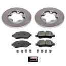Power Stop 15-19 Ford Transit-150 Front and Rear Semi-Coated Rotor Kit