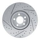 R1 15-25 BMW 228I Gran Coupe Front Right Drilled & Slotted Geo-Carbon Rotor