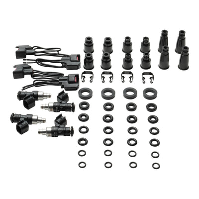 DeatschWerks Universal 4 Cylinder Import Injector Kit - Set of Four 750cc Injectors