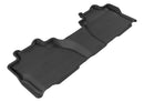 3D MAXpider 2012-2020 Toyota Sequoia Kagu 1st & 2nd & 3rd Row Floormats - Black