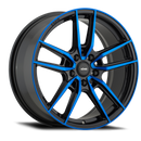 Konig Myth 17x8 5x114.3 ET43 Gloss Black w/ Blue Tinted Clearcoat