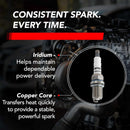 APR Iridium Pro Spark Plug - Heat Range 9 - 14mm x 19mm x 16mm