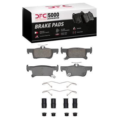 DFC 17-18 Buick Envision Rear 5000 Advanced Ceramic Brake Pads and Hardware Kit