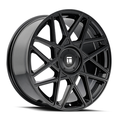 Touren 3266 TR66 18x8 / 5x108/114.3 BP / 35mm Offset / 72.62mm Hub Gloss Black Wheel