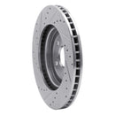 R1 04-09 Lexus RX330 Front & Rear Drilled & Slotted Silver Brake Rotor Set