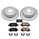 Power Stop 02-04 Toyota Camry Front & Rear Z17 Evolution Geomet Coated Brake Kit