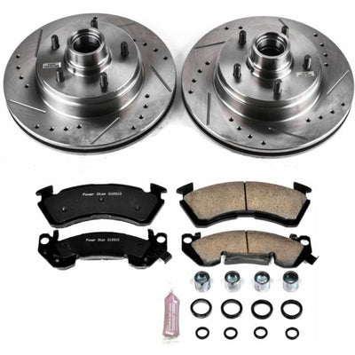 Power Stop 94-96 Chevrolet Impala Front & Rear Z23 Evolution Sport Brake Kit