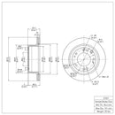 DFC Brake Rotors - Plain
