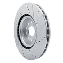R1 17-25 Acura Integra Front & Rear Drilled & Slotted Silver Brake Rotor Set