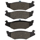 DFC 89-10 Plymouth Sundance Rear 4000 Hybridynamic Brake Pads