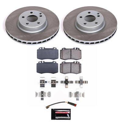 Power Stop 07-11 Mercedes-Benz CLS550 Front and Rear Semi-Coated Rotor Kit