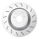 DFC 20-25 BMW X4 Right Rear Drilled GeoSPEC Coated Rotor