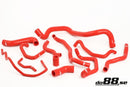 do88 Audi S3/TT/Seat Leon Cupra R 1.8T Coolant Hoses - Red