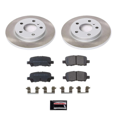 Power Stop 04-08 Pontiac Grand Prix Rear Semi-Coated Rotor Kit