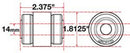SPC Performance Flex Joint xAxis Jeep JK Rear UCA 14mm X 2 X 1.8125