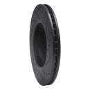R1 01-07 Ford Escape Front Left Drilled & Slotted Black Brake Rotor
