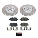 Power Stop 21-22 Buick Enclave Front and Rear Semi-Coated Rotor Kit