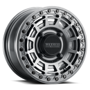 Method MR415 Beadlock 15x7 / 5+2/38mm Offset / 5x4.5 / 76 CB Graphite Wheel - Gloss Graphite Ring