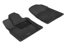 3D MAXpider 2012-2020 Dodge Durango Kagu 1st & 2nd & 3rd Row Floormats - Black