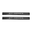 Putco 15-20 Ford F-150 - SuperCrew w/ F-150 Etching (4pcs) Black Platinum Door Sills