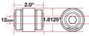 SPC Performance Flex Joint xAxis Jeep JK Front UCA 12mm X 2 X 1.8125