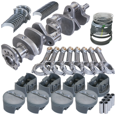 Eagle Chevy LT1350 1Pc 3.750in Crank 5.700in I-Beam Rods -5cc 4.030in Pistons Rotating Assembly