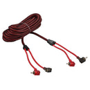 DS18 Level 2 RCA Wire 20-Feet Smart 90-Degree Connectors