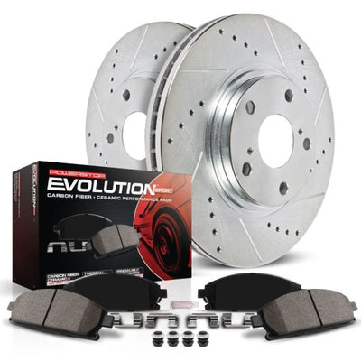Power Stop 17-19 Chrysler Pacifica Front & Rear Z23 Evolution Sport Brake Kit